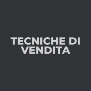 CORSO DI TECNICHE DI VENDITA