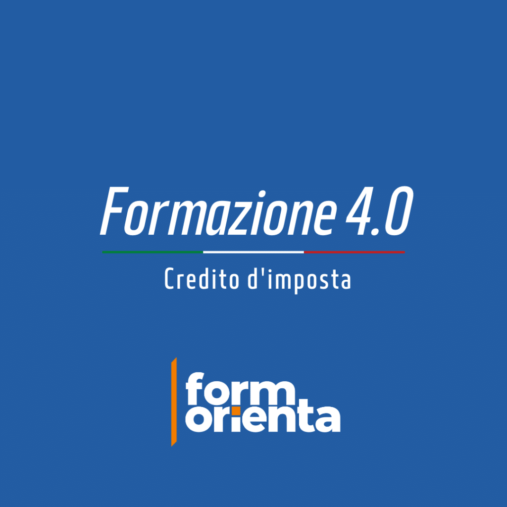 Consulenza Formazione 4.0 credito d’imposta